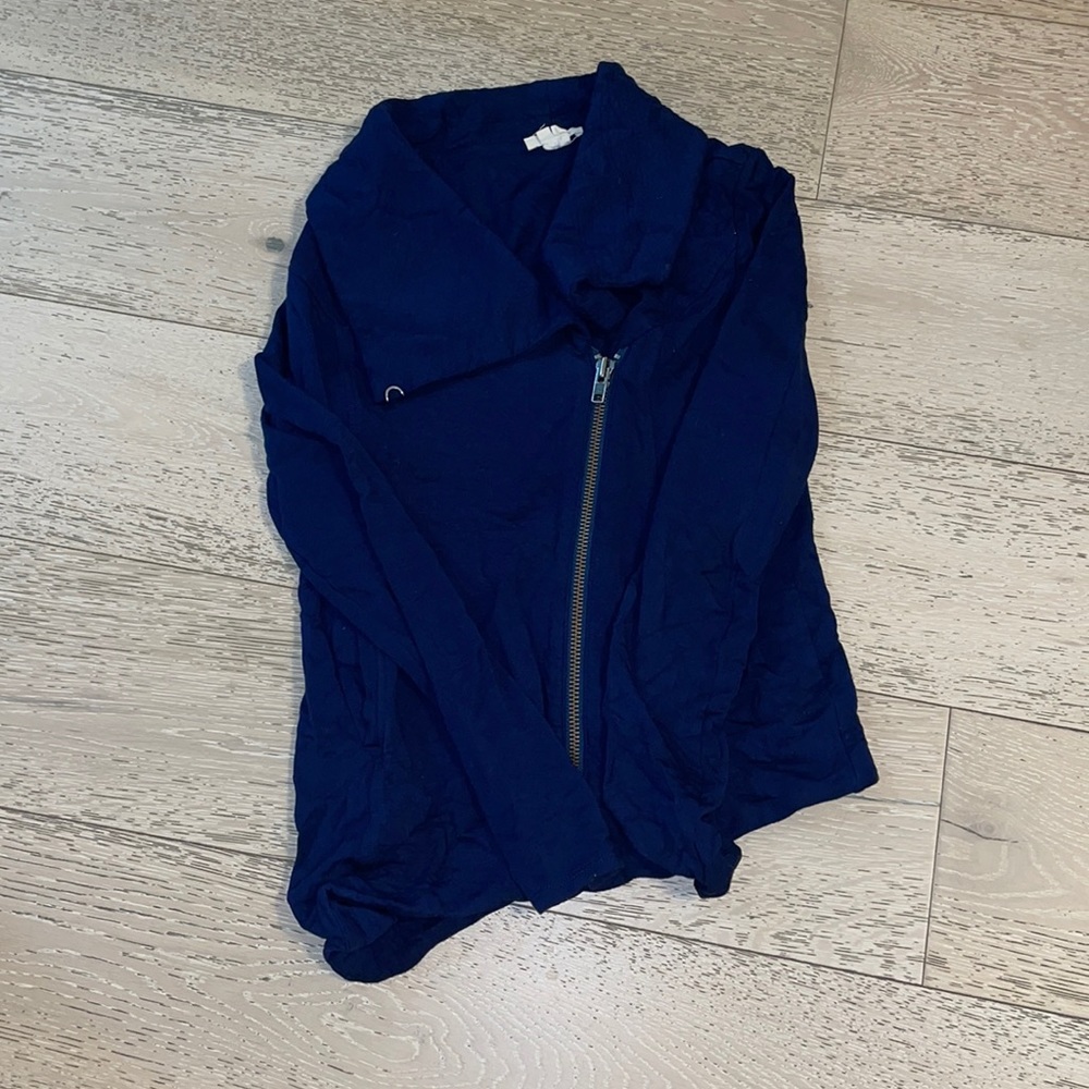 Helmut Lang blue sweatshirt